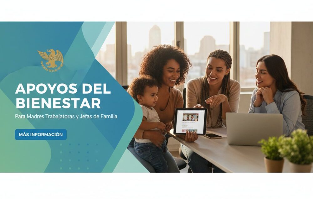Lee más sobre el artículo Apoyos del Bienestar para madres trabajadoras y jefas de familia