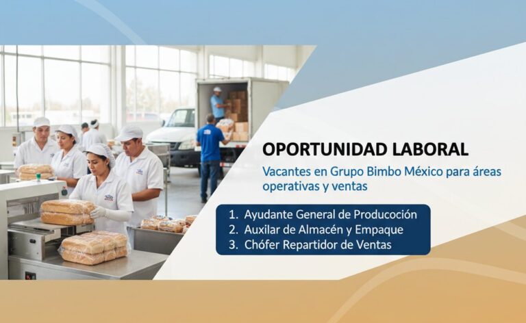 Lee más sobre el artículo Vacantes en Grupo Bimbo México para áreas operativas y ventas